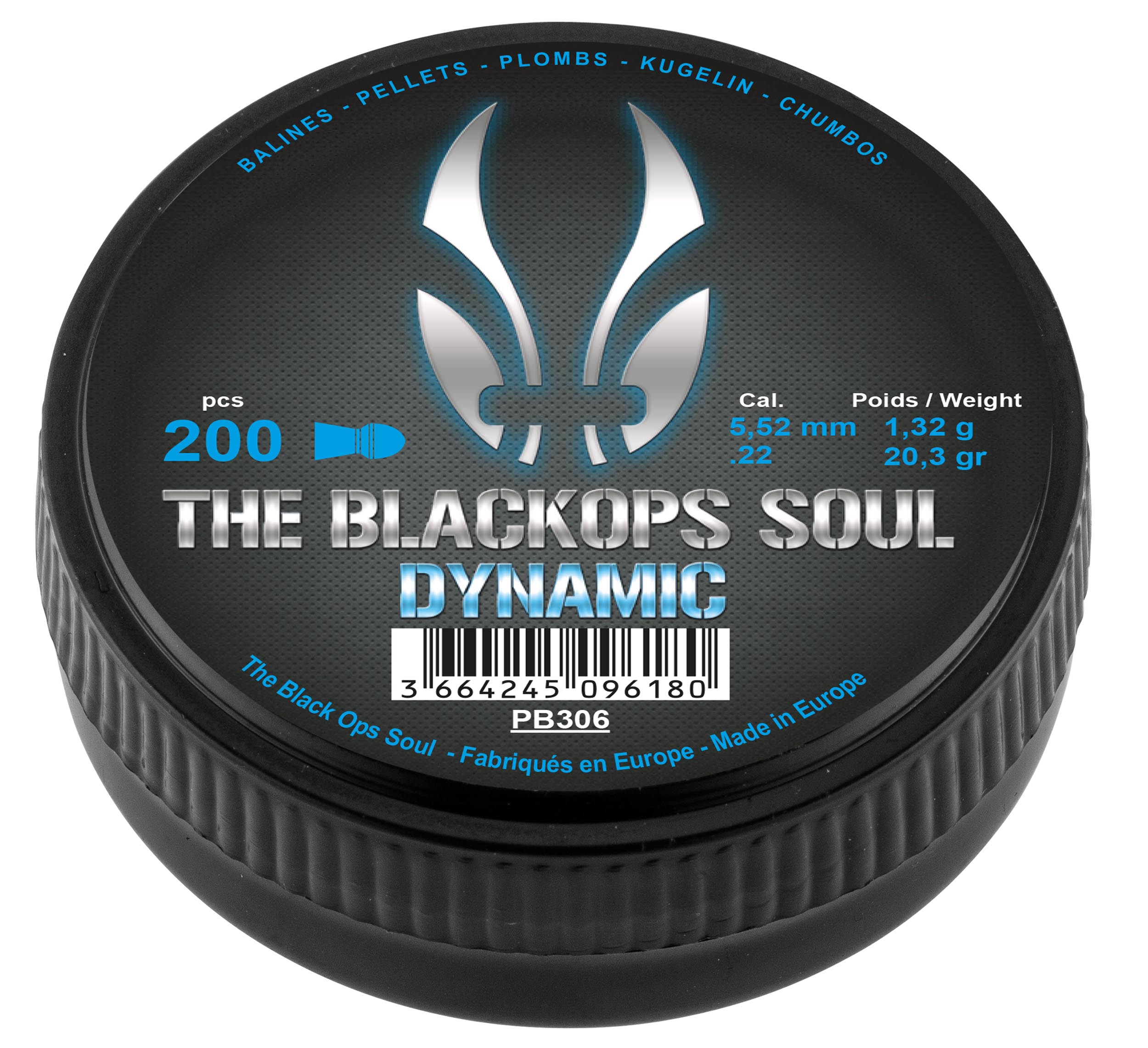 Photo Plombs The Black Ops Soul Dynamic cal. 5,5 mm